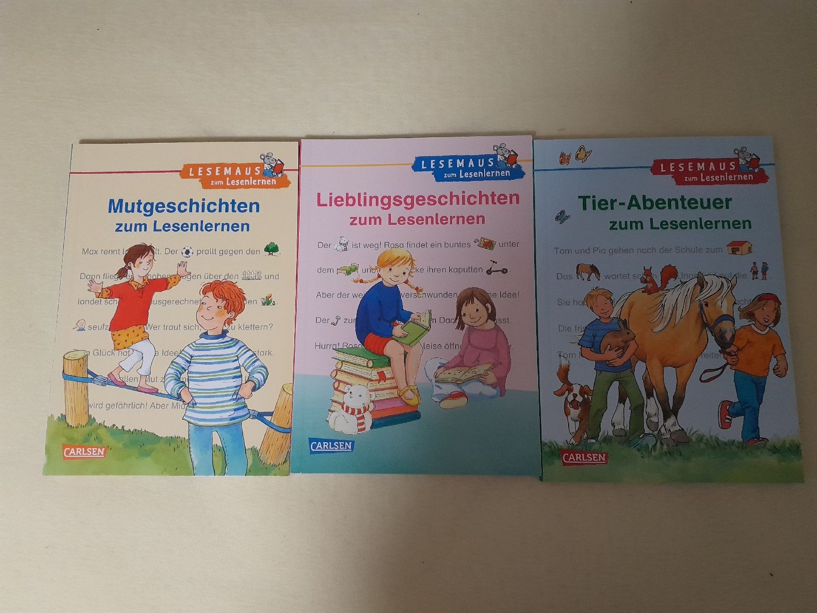 Libri: Lesemaus zum lesenlernen – Nuovo (secondo la descrizione) da Hüttlingen venduto da GittaV