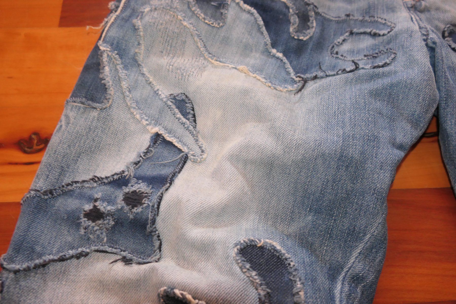 Jeans: Diesel Limited Edtion 498/978 Patchwork Neupreis 1300.- – Usato da Niederglatt SG venduto da bella2022 4