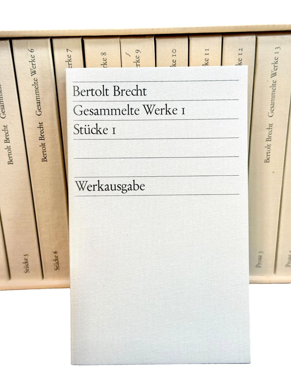 Libri: Bertolt Brecht, Sämtliche Werke 20 Bänden, édition complète – Usato da Morges venduto da vintix 1