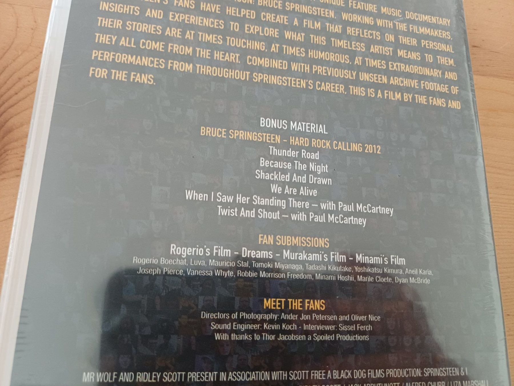 Tous les DVDs: DVD: Bruce Springsteen - Springsteen & I (neu) – Neuf avec emballage d'origine à Jona par Rreto71 5