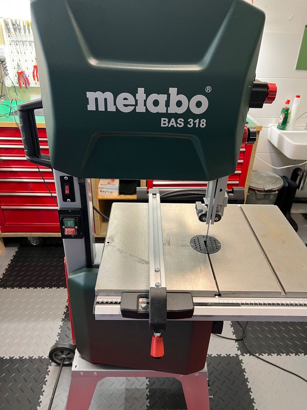 Metabo Seghe: Bandsäge Metabo BAS 318 – Usato da Brütten venduto da mcstern