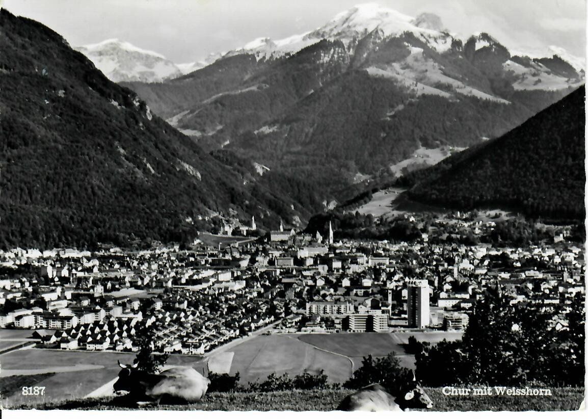 Ansichtskarten: Chur – Gebraucht aus Hochdorf von Ziegel-16