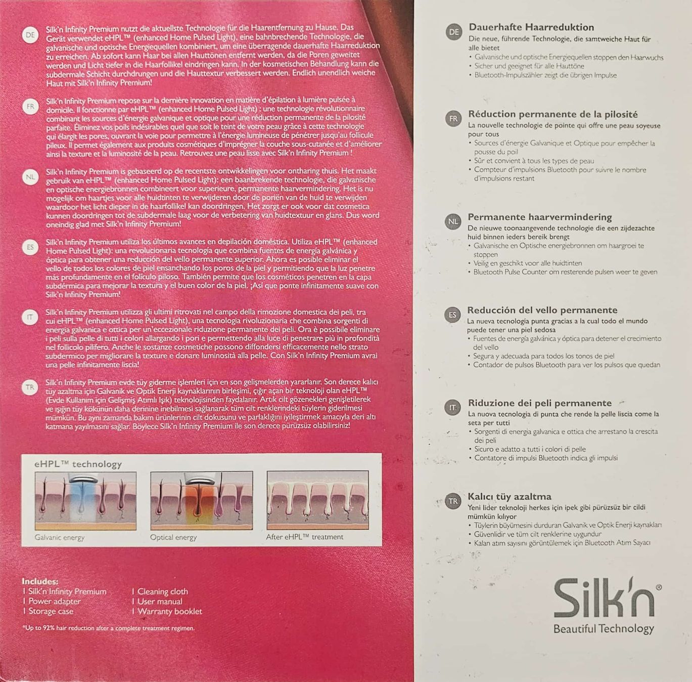 Epilateurs: Silk’n Infinity Premium – Neuf avec emballage d'origine à Schliern b. Köniz par Amnesia26 3