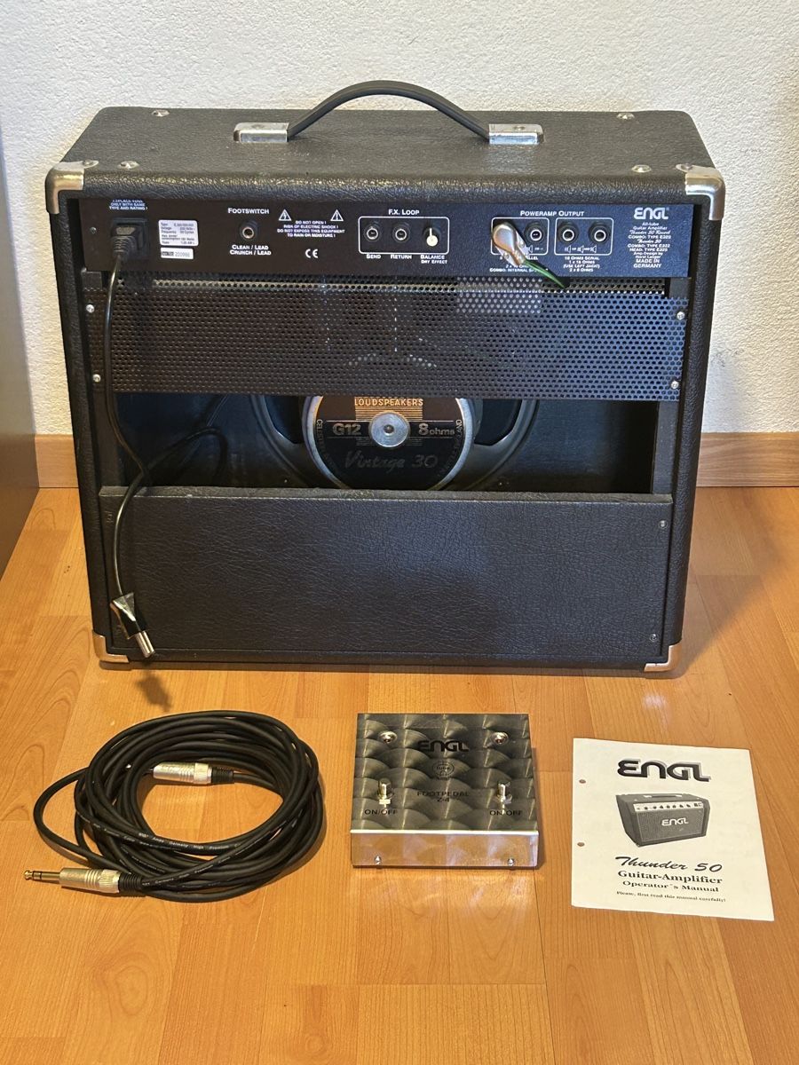 Engl Amplificatori: ENGL Thunder 50 Reverb Amp Combo – Usato da Mels venduto da balphard 1