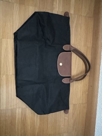 Longchamp Shopper Schwarz, geräumig, Zustand gut, Gebraucht