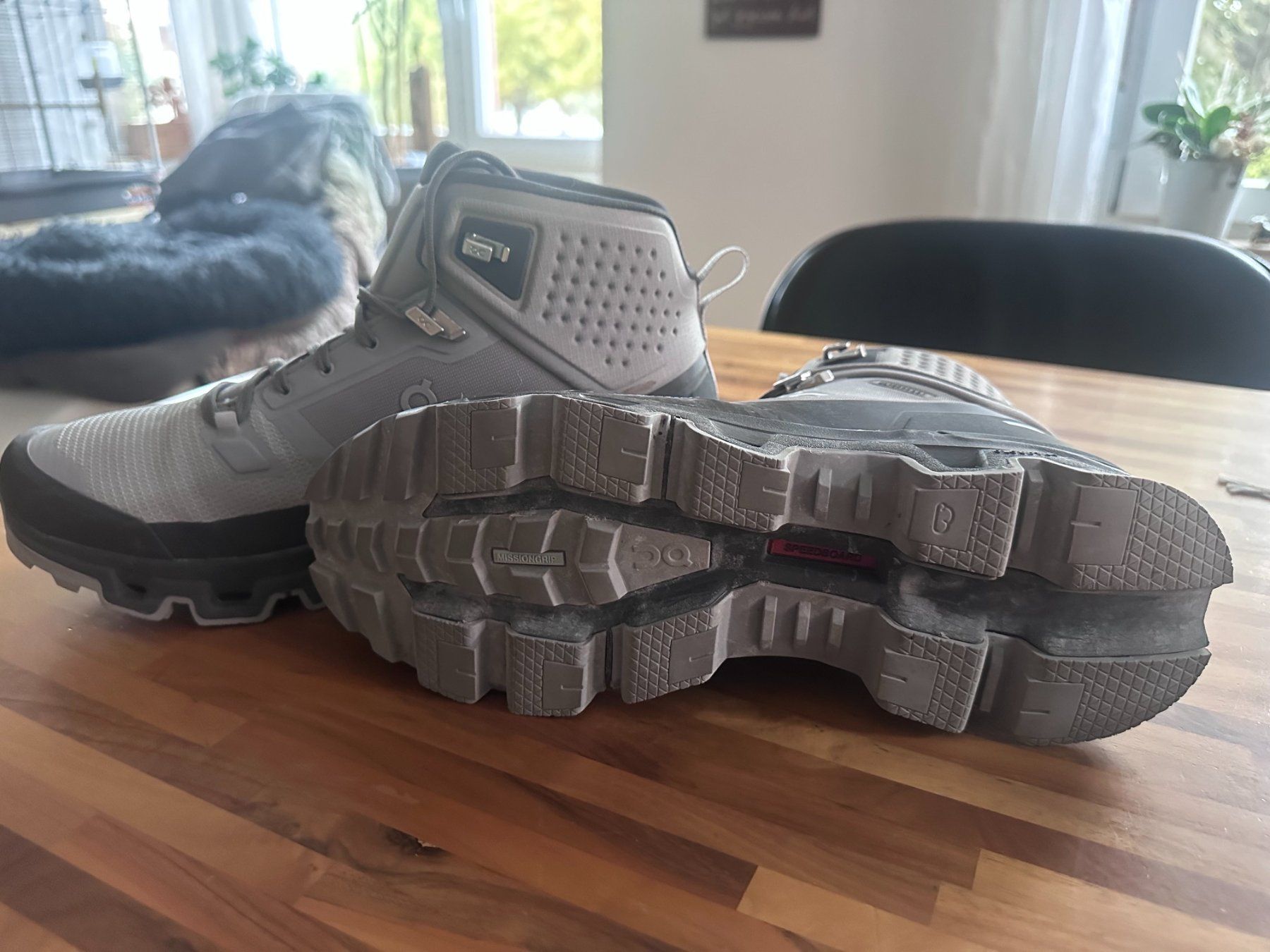 On Scarpe da uomo: Wanderschuh On Modell Cloudrock Waterproof – Usato da Rheineck venduto da cat_y6j2 2