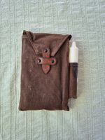 Schweizer Armee Kerzenlaterne mit Tasche