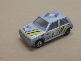 Modellauto Majorette Renault 5 GT Turbo silber gebraucht