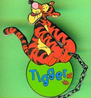 DISNEY  Winnie the Pooh  " TIGGER auf Ballon "