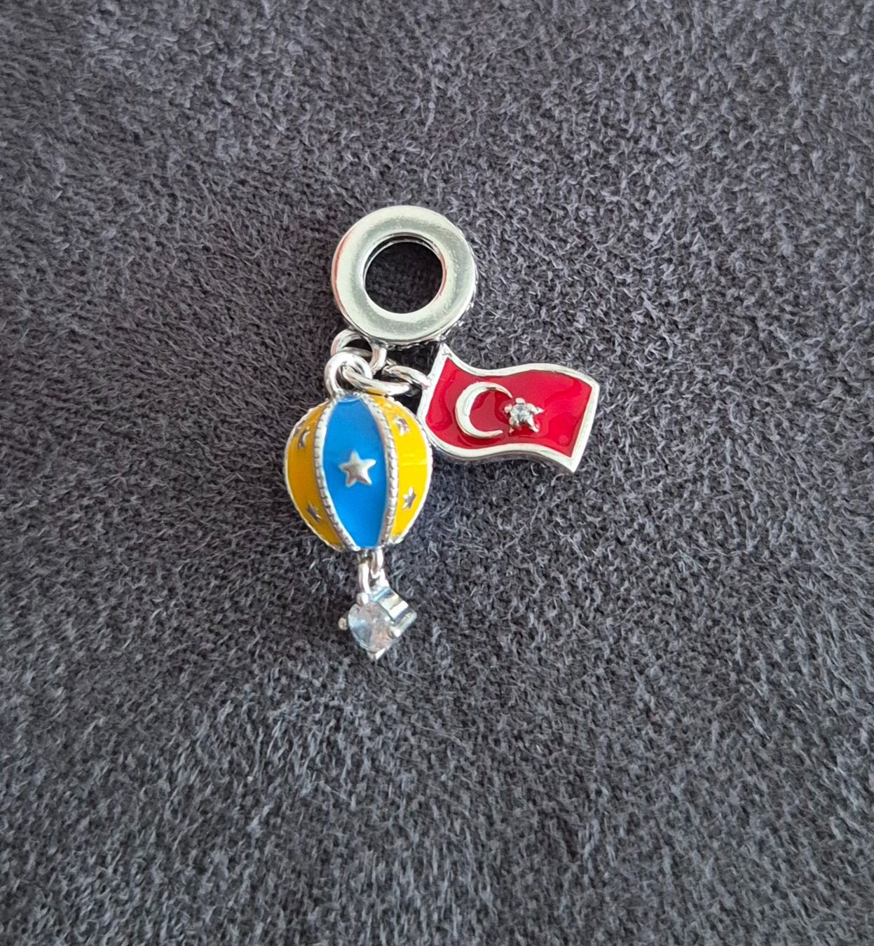 Ciondoli: Silber Charm Türkei +Garantie – Nuovo (secondo la descrizione) da Rotkreuz venduto da Carbone_Bijou-Shop