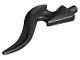Lego Black Wave Rounded Curved Single 12 Stück
