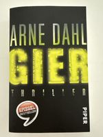 Arne Dahl Gier Thriller Taschenbuch neuwertig