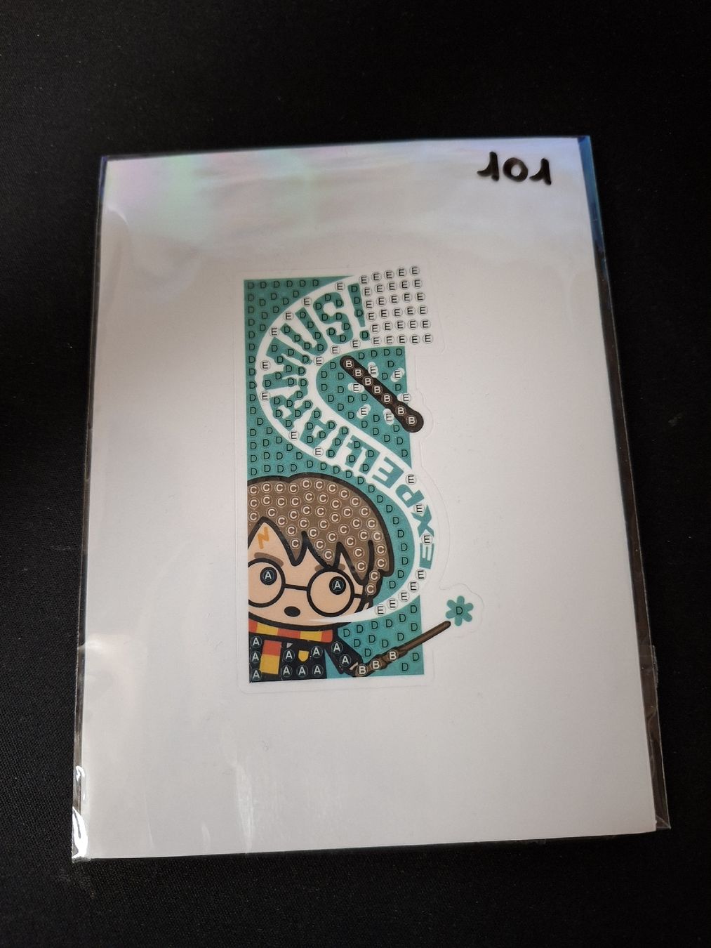 Carte collezionabili: Harry Potter Crystal Art sticker #101 – Nuovo e nell'imballaggio originale da La Côte-aux-Fées venduto da juv_dg8q