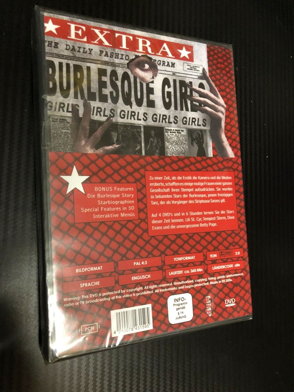 Tutti i DVDs: Burlesque - DVD-Set, 4 DVDs - originalverpackt – Nuovo e nell'imballaggio originale da Niederhasli venduto da thozam 1