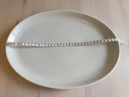 Vintage Arzberg (Bayern) Porzellan Servierplatte– creme