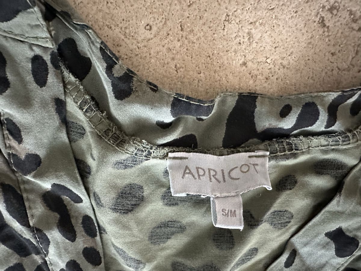 Vestiti: Kleid mit Leo Muster Grösse S/M Apricot – Usato da Buchs SG venduto da Sunie 1