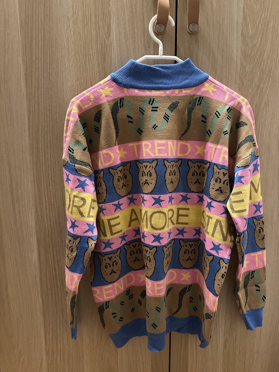 Maglioni & Felpe: Trendyol Colourful Cat Sweater, Size S – Nuovo (secondo la descrizione) da Horgen venduto da Elizhadz 2