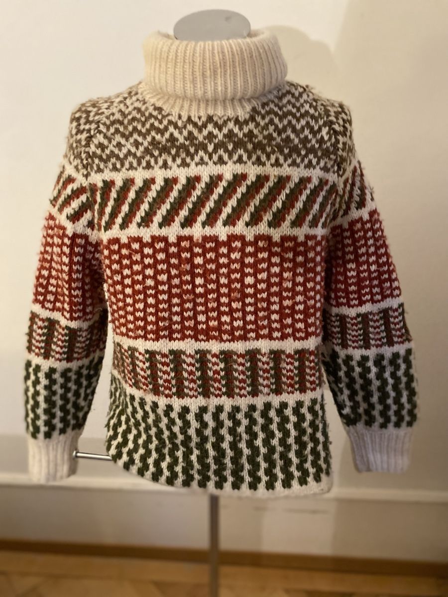 Maglioni & Felpe: Toller handgestrickter Rollkragenpulli, Gr. L – Usato da Bern venduto da paultschur11