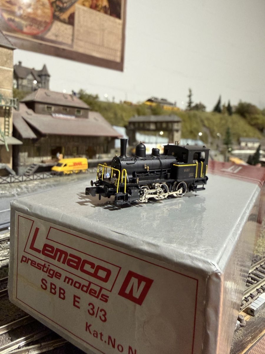 Lemaco Modelleisenbahnen: Lemaco SBB E 3/3  8487 – Gebraucht aus Pfäffikon ZH von HR89 4
