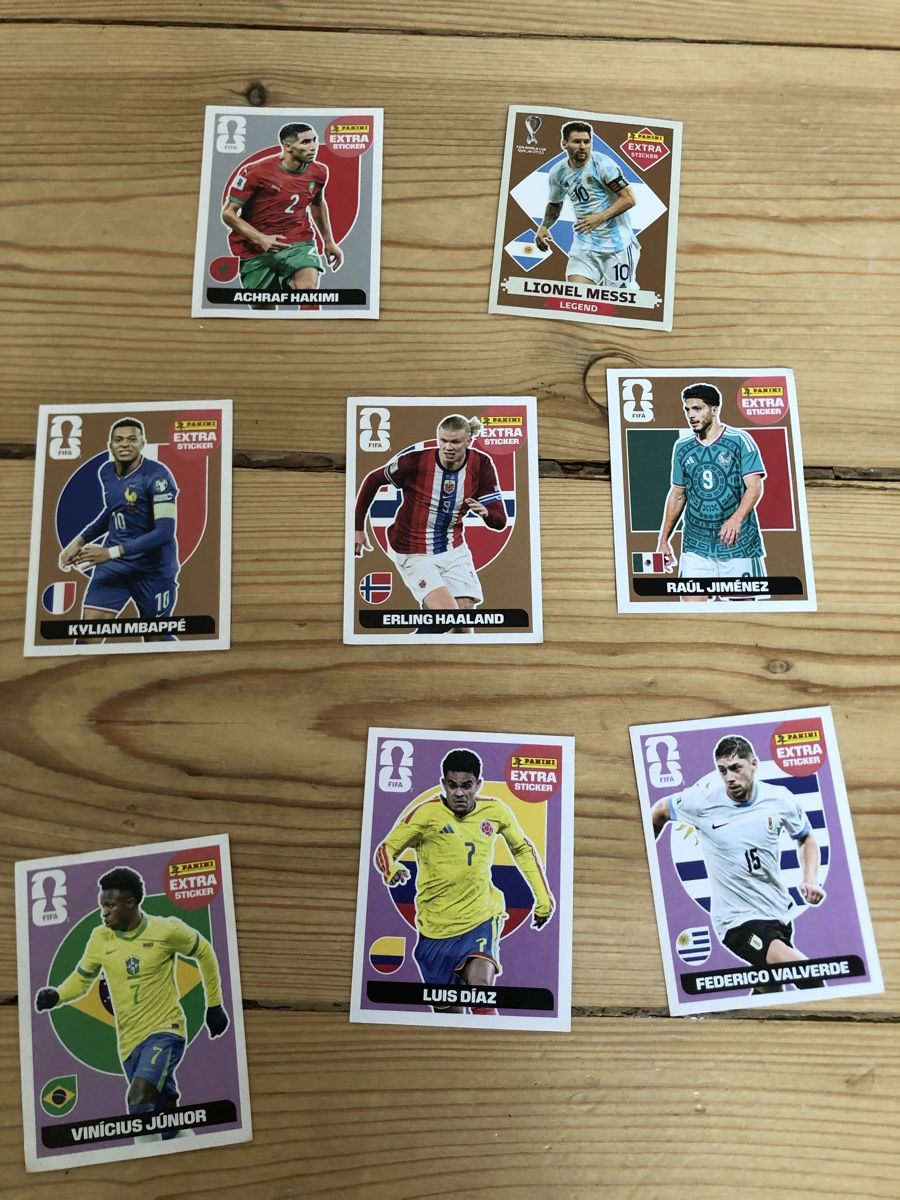 Panini Carte collezionabili: Panini Extra Sticker WM2026 + Messi WM2022 – Nuovo (secondo la descrizione) da Sulgen venduto da Strungout