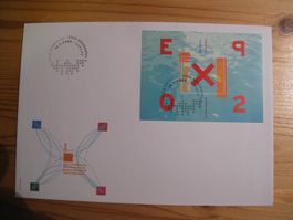 Schweiz FDC 2002 Expo Block C5