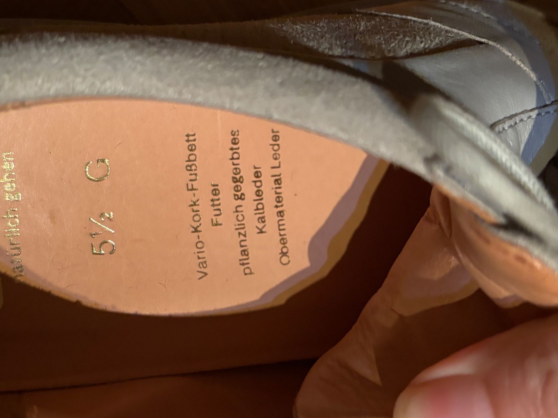 Scarpe da donna: GANTER Schnürer Schuhe Gr. 38,5 – Nuovo (secondo la descrizione) da Genève venduto da sunandwind 4