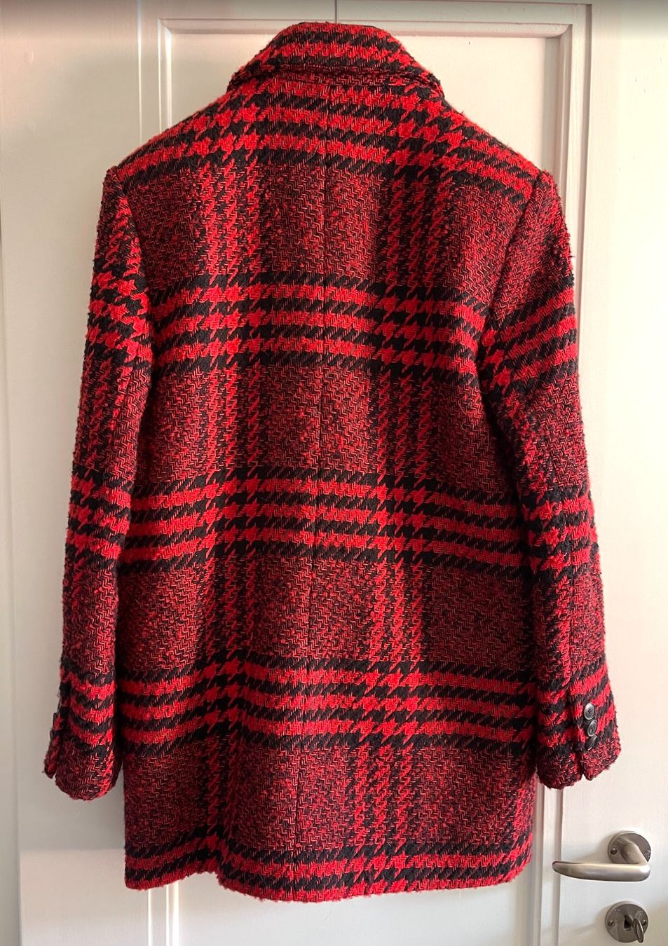Mango Cappotti: Mango plaid tweed coat – Usato da Zürich venduto da aliiix 1