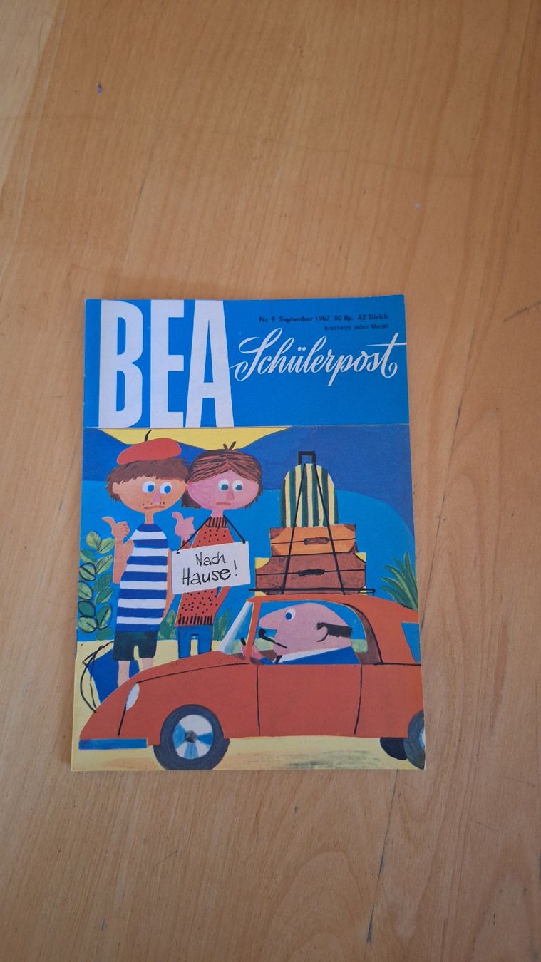 Riviste & Magazine: BEA Schülerpost Nr. 9 1967 – Usato da Bönigen venduto da saft195619