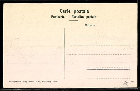 Cartoline postali: AK Arosa, Seeblick mit Alpen – Usato da Berlin venduto da bartko-reher 1