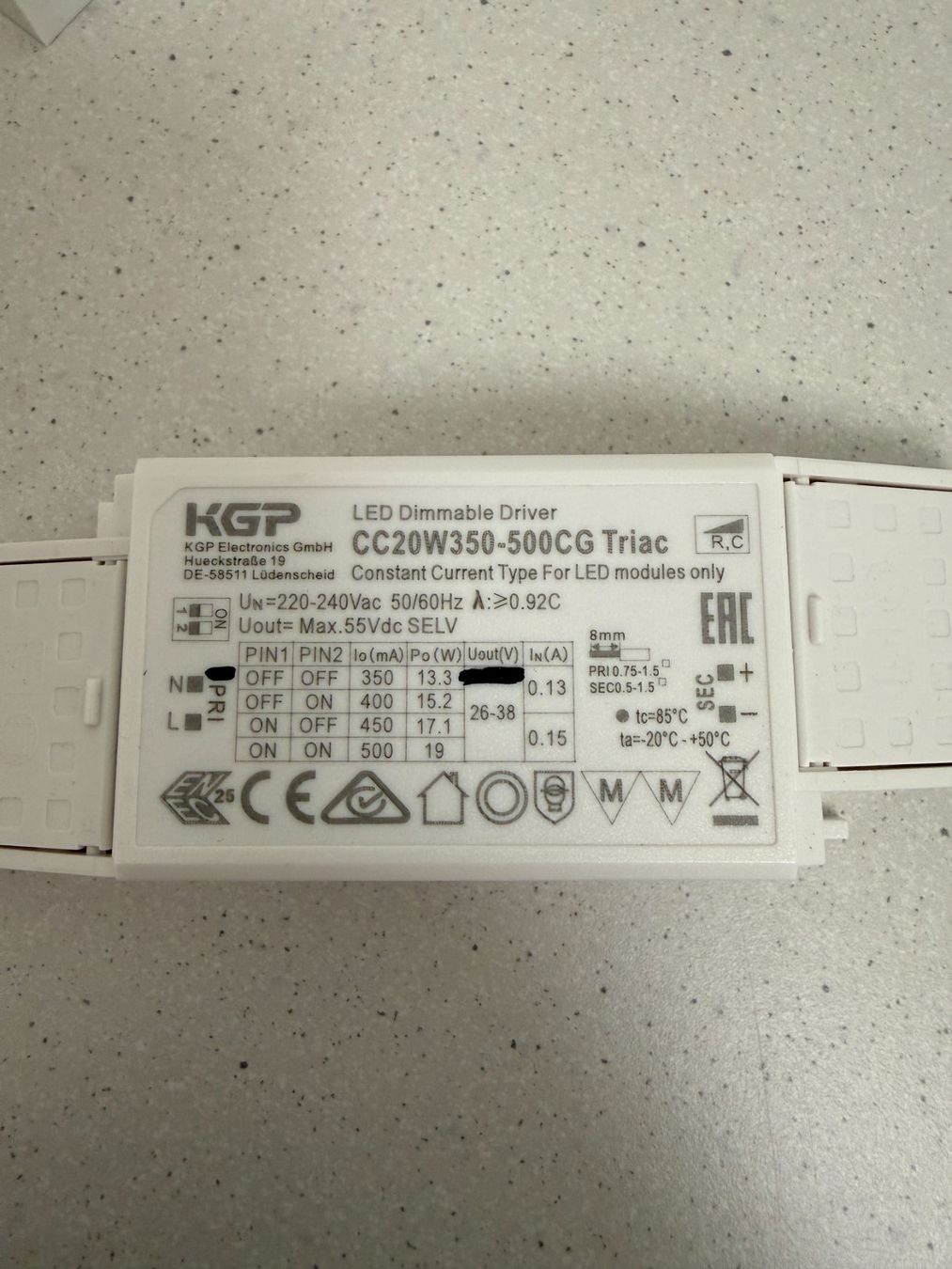 Lampade: LED Treiber dimmbar Neuwertig – Nuovo (secondo la descrizione) da Unterentfelden venduto da thosche 1
