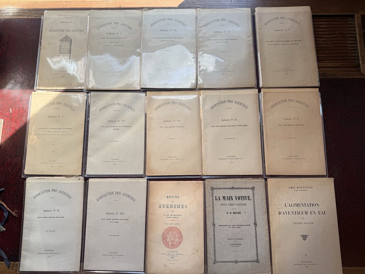 Libri: Lot d'exception : "Pro Aventico" / Avenches Romaine – Usato da Fribourg venduto da Ardoffel