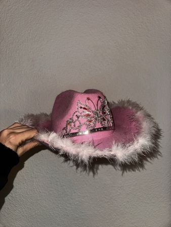 Pink Cowgirl Hat, Party, Carnival, Verkleidun