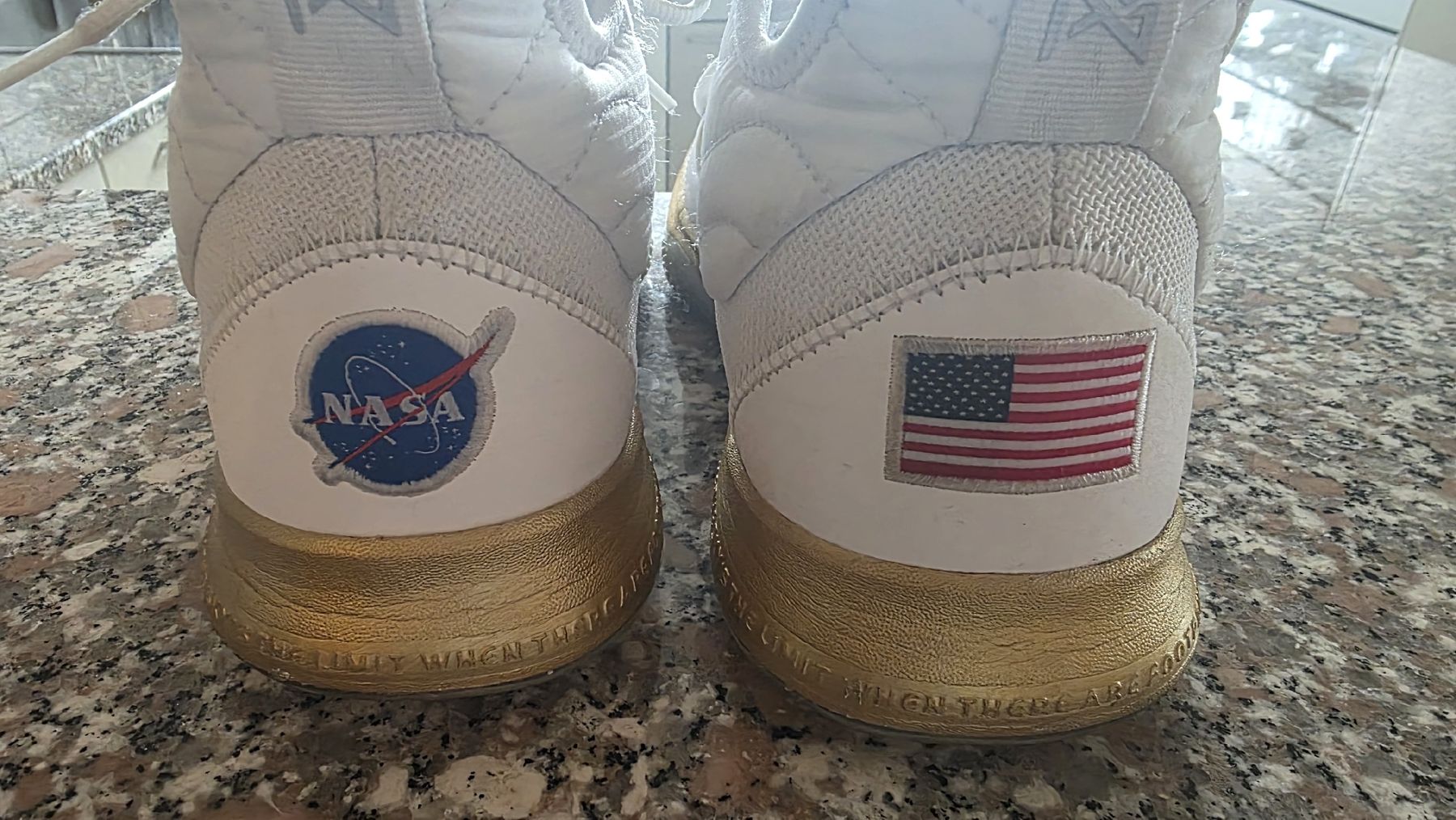 Nike Scarpe da uomo: Nike PG 3 x NASA White Gold – Usato da Aarau venduto da ST33 2