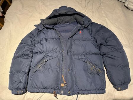 Polo Ralph Lauren Daunenjacke, dunkelblau,