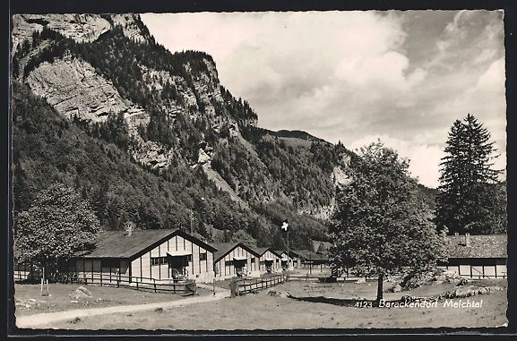Ansichtskarten: Melchtal, Colonies de vacances des Mutua – Gebraucht aus Berlin von bartko-reher