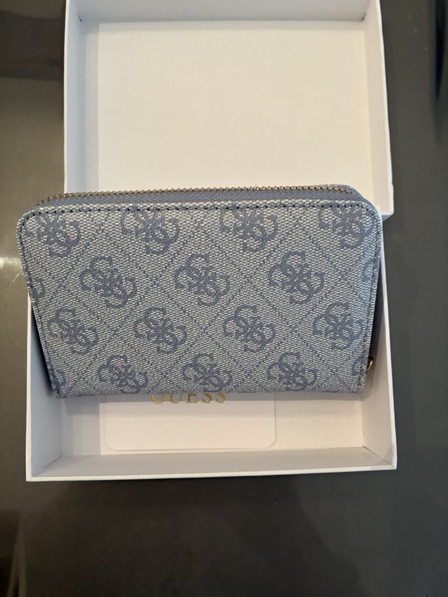 Guess Portemonnaie: Portefeuilles Guess bleu – Neu und originalverpackt aus Brent von miloune 1