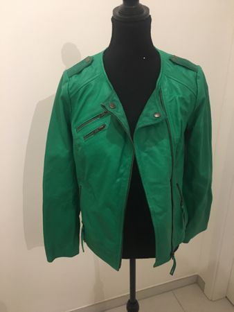 Belle qualité de Perfecto femme en cuir véritable Taille 36