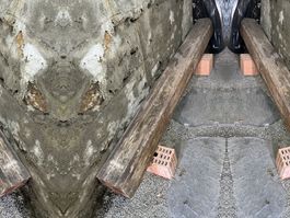 Alter Holzbalken