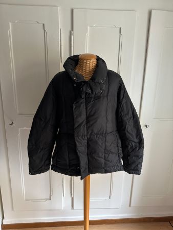 JET SET - Vintage Daunenjacke Winterjacke schwarz M