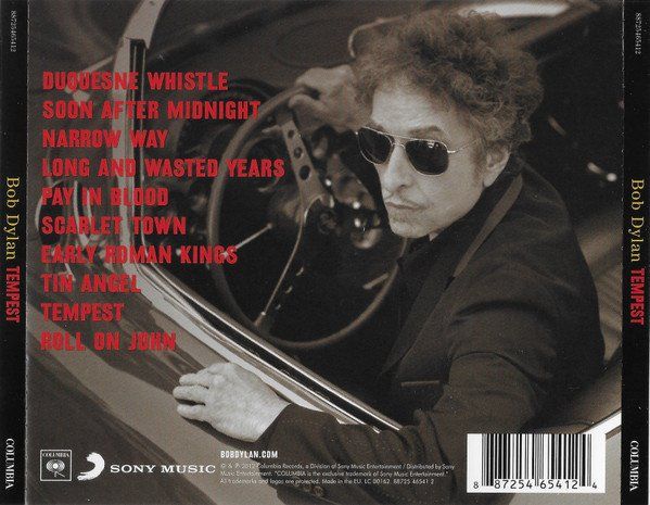 CD: CD Bob Dylan - Tempest (2012) – Usato da Möriken AG venduto da mineralia 1