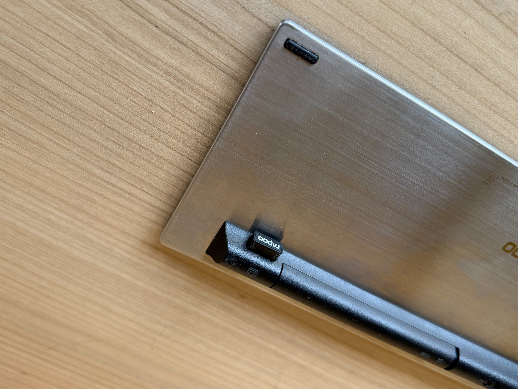 Rapoo Tastiere: Rapoo E9050 Ultra Slim Wireless Tastatur – Usato da Einigen venduto da see_kd9z 4