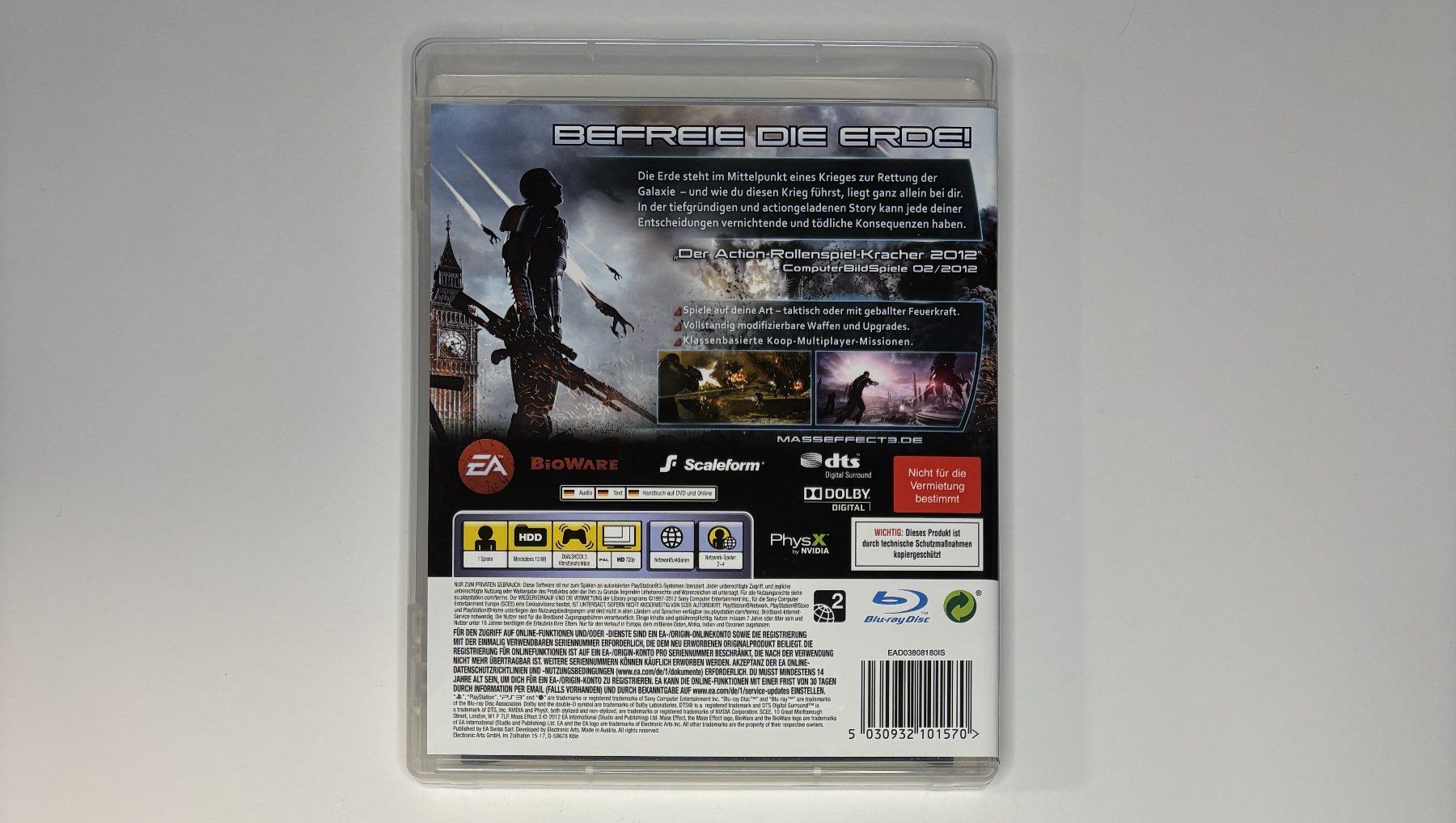 Jeux: PS3 - Mass Effect 3 – D'occasion à Allschwil par Bullach 2