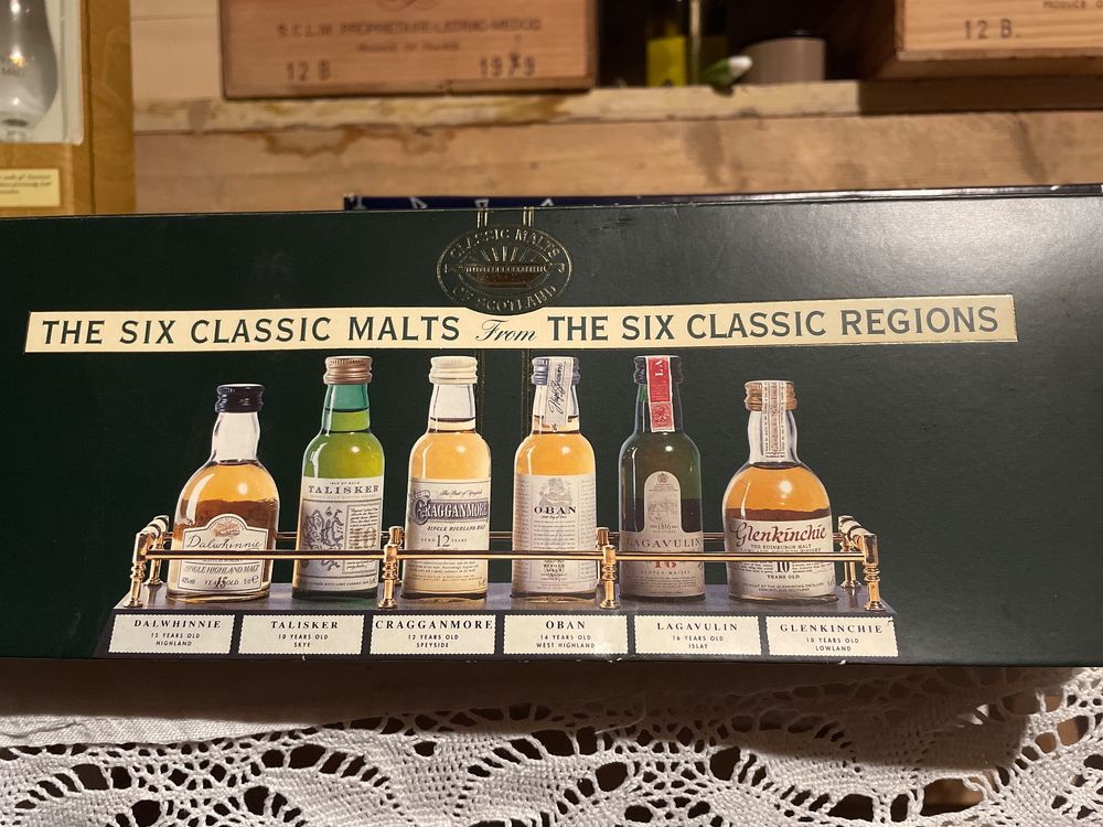 The six classic malts from six classic regions (Gebraucht) in Luzern ...