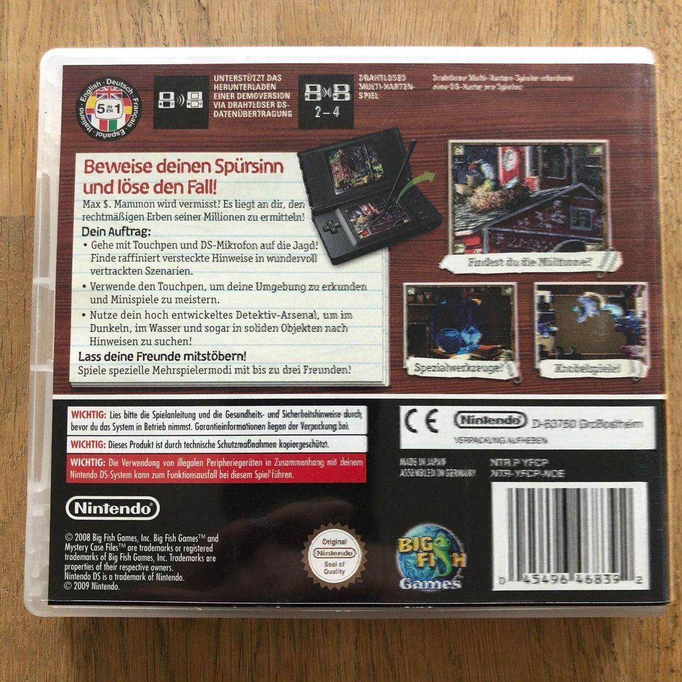 Spiele: Mystery Case Files Millionheir NDS – Gebraucht aus Kestenholz von Mad18 1