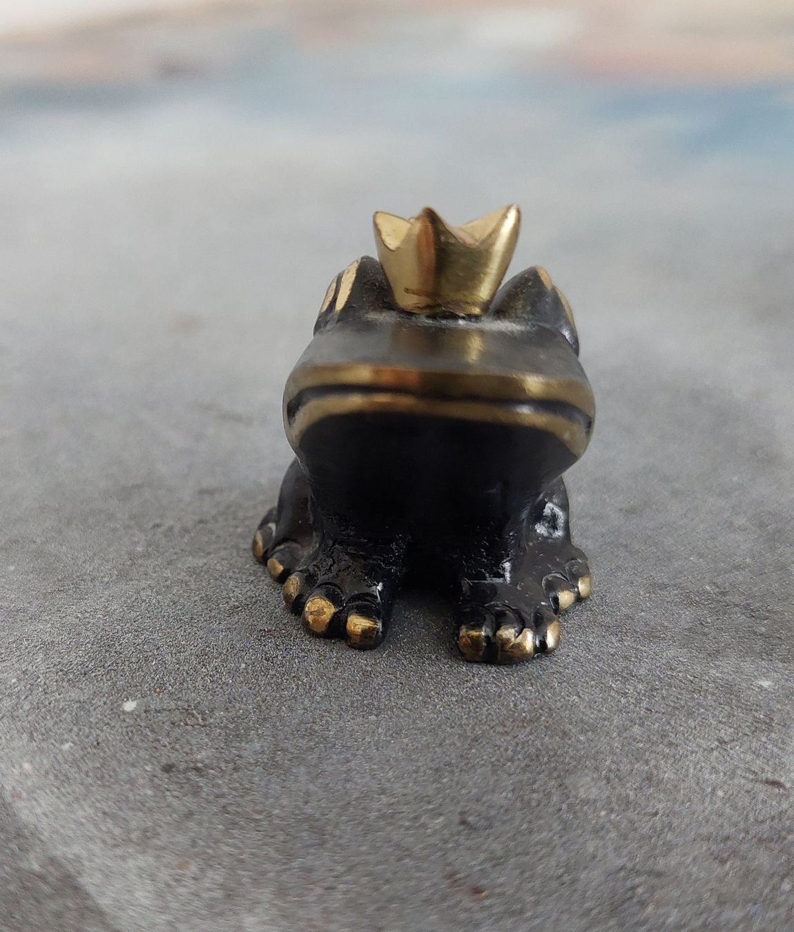 Statuette: Broncefigur Frosch (Nr.5) – Usato da Subingen venduto da K7passt_immer 2