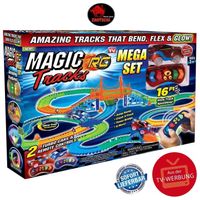 Magic Tracks RC Mega Set Biegbare Rennbahn Auto Rennstrecke