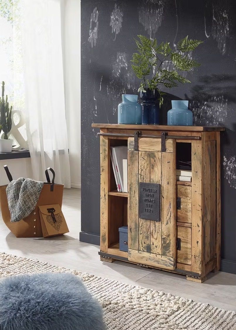 Cassettiere: Sideboard Kommode Holz im Vitage Stil – Usato da Arth venduto da duco37 3