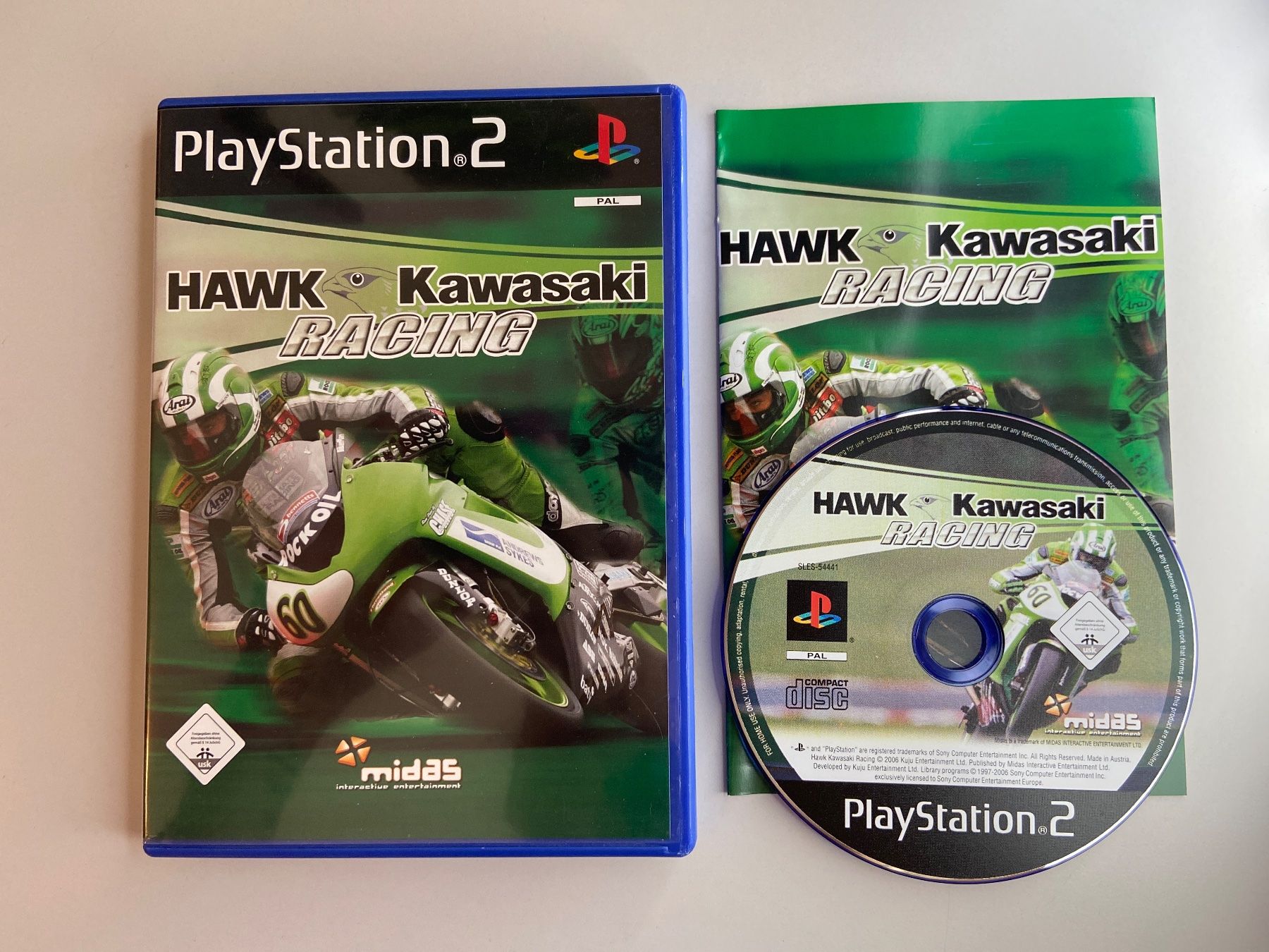 Sony Giochi: Hawk Kawasaki Racing - PS2 – Usato da St.gallen venduto da taduz