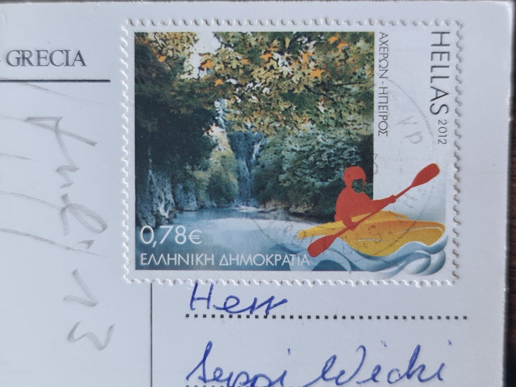 Cartoline postali: Ansichtskarte Kreta Mallia – Usato da Dintikon venduto da Vexi 1