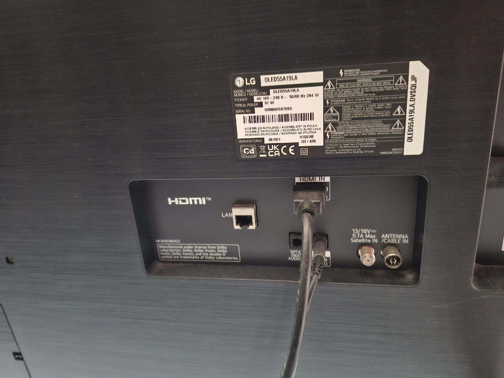 LG Televisori: LG 4K OLED SmartTV - 55" – Usato da Schafisheim venduto da piiep_17 2